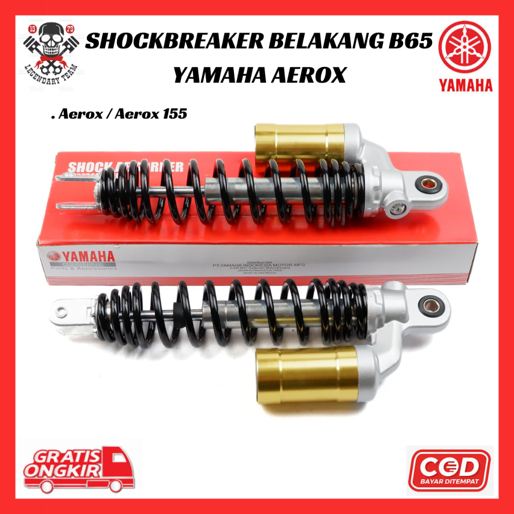 Shockbreaker Belakang Ori Yamaha Aerox - Aerox 155 B65-F2210-00