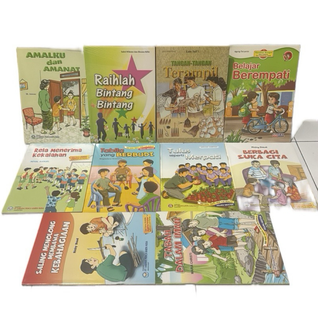 buku cerita anak dan remaja agama kristen