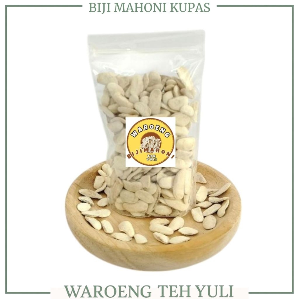Buah Mahoni Premium Biji Mahoni kupas
