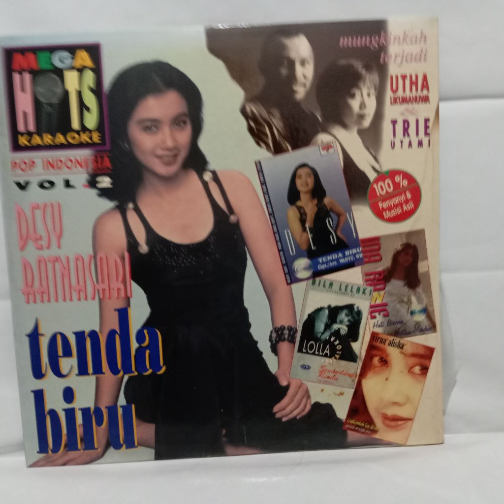 Laser Disc Mega Hits Karaoke Pop Indonesia Vol. 2 - Desy Ratnasari Rano Karno VA