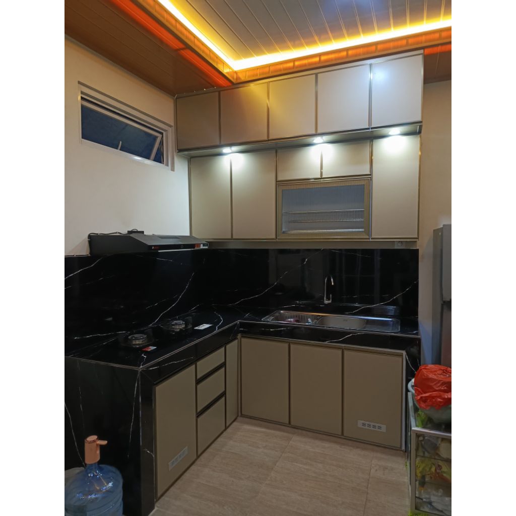 Kitchenset Aluminium ACP / Tingkat 2