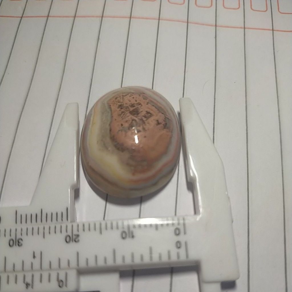 batu akik pancawarna motif antiq unik