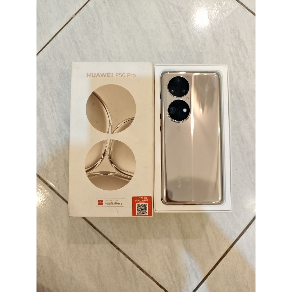 Huawei P50 Pro 8/256gb resmi p50pro second seken bekas
