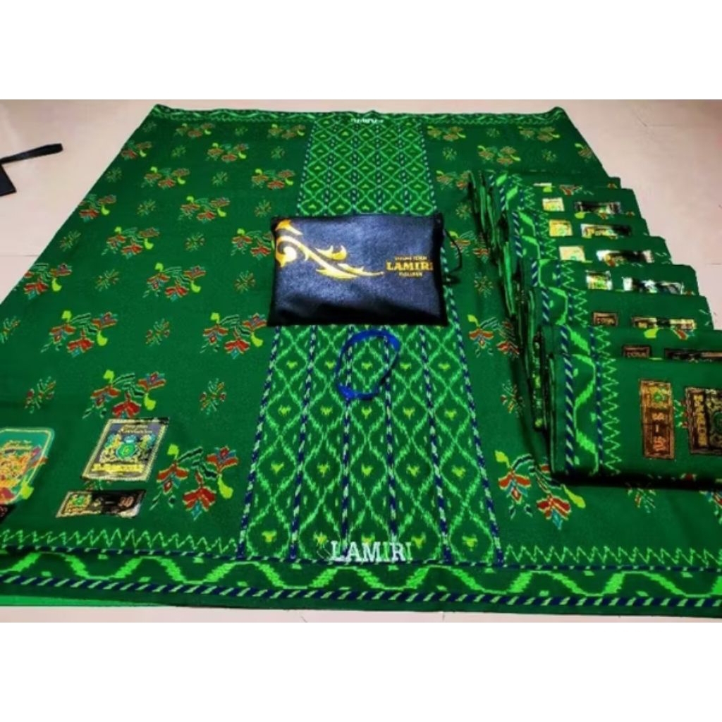 sarung tenun dewasa Lamiri sutra s90 motif kembang mst