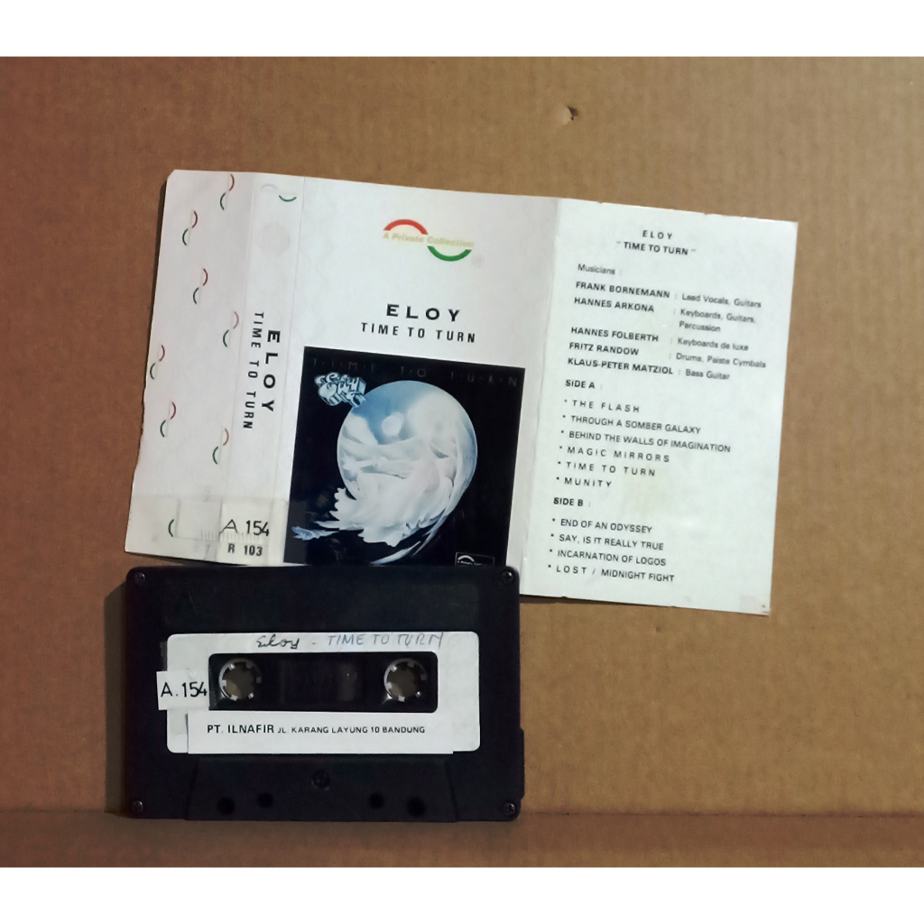 ELOY - TIME TO TURN - Kaset