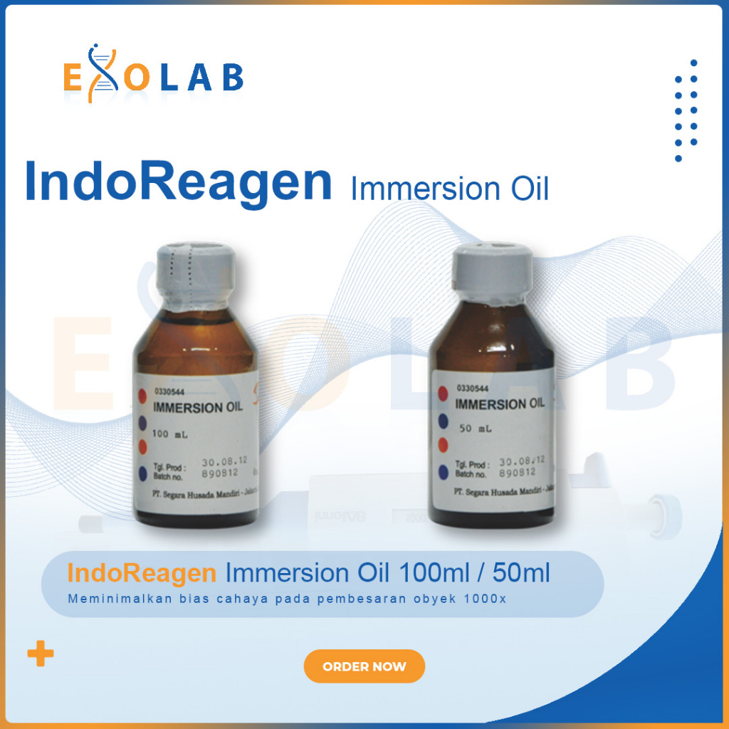 Indo Reagen  Immersion Oil 100ml 50ml