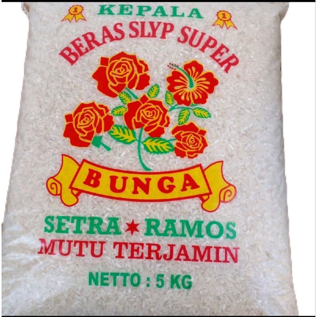 Beras Setra Ramos Bunga 5kg