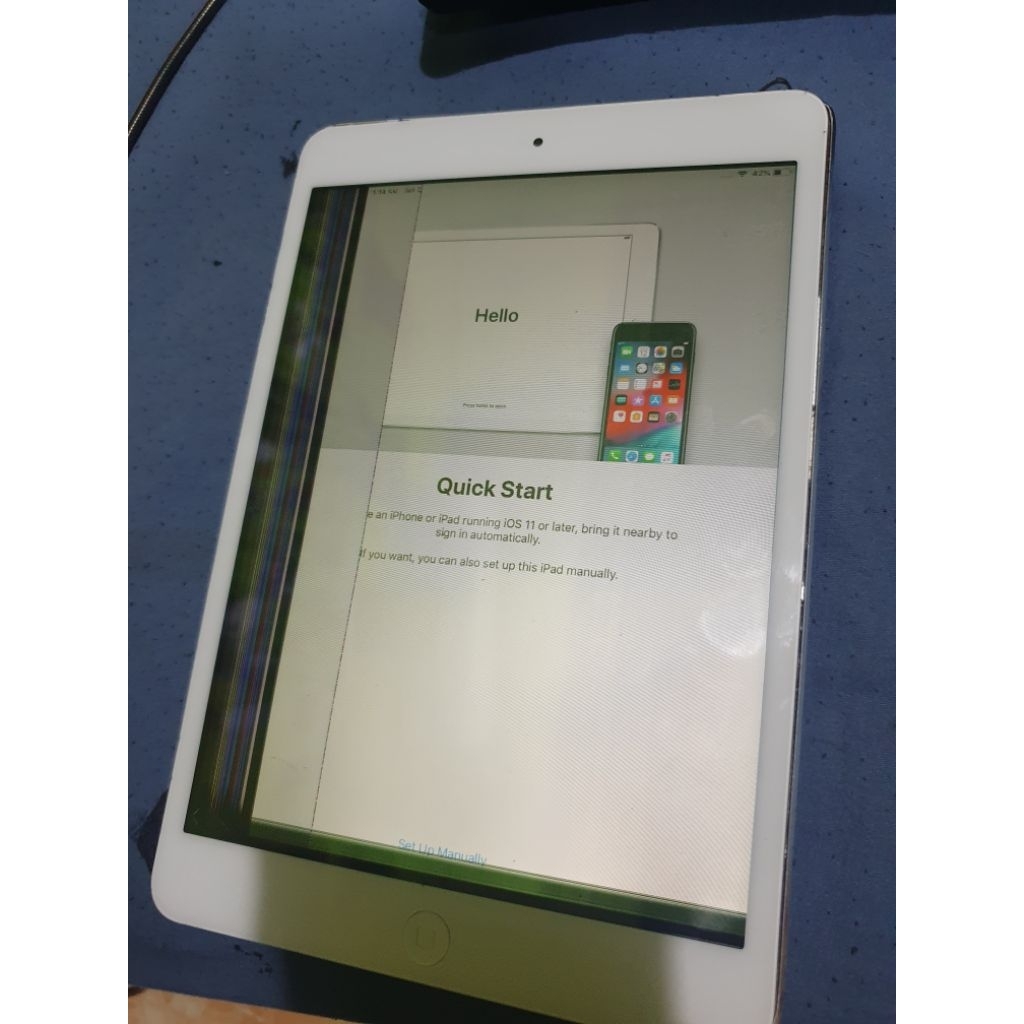 ipad mini 2  bahan minusan