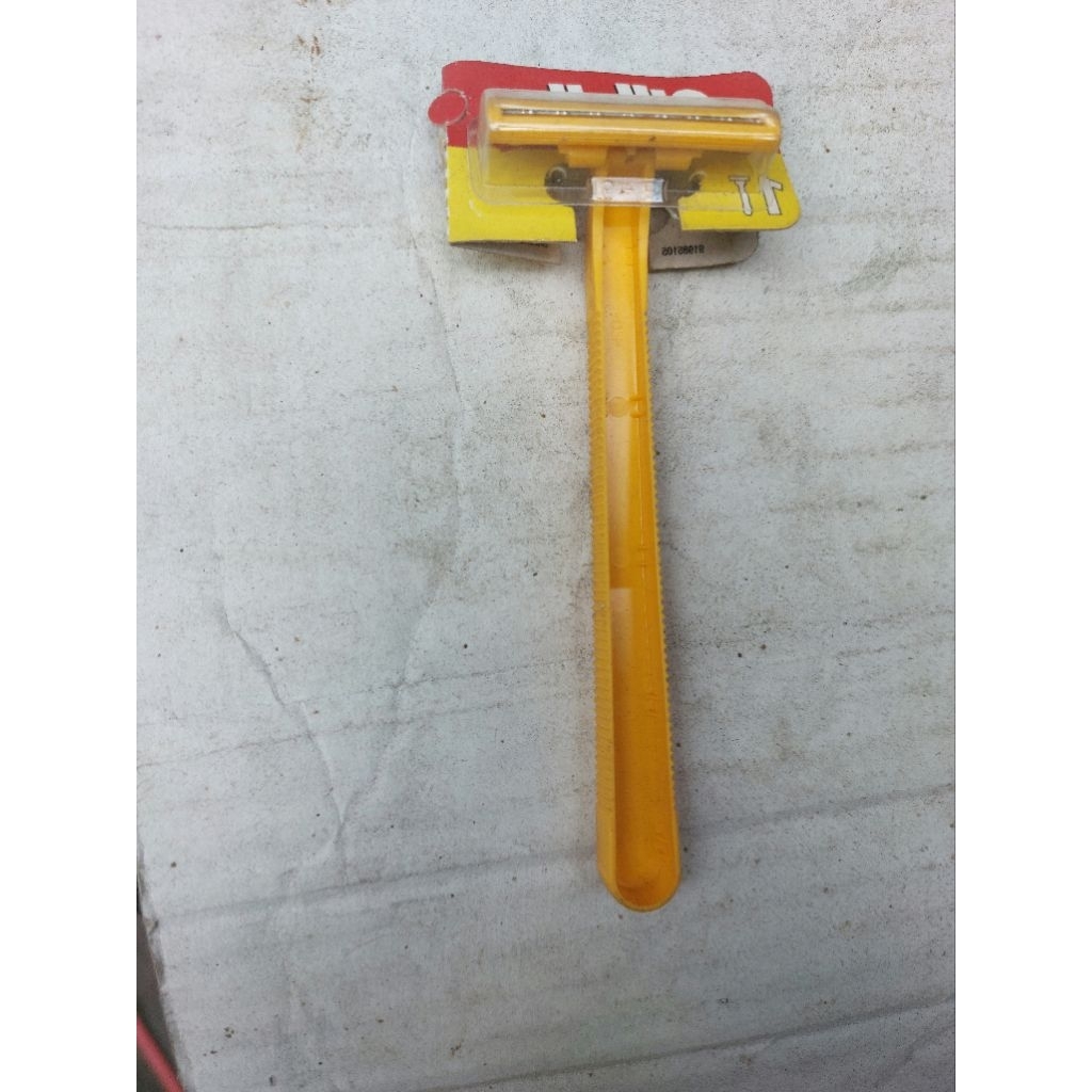 silet gillette goal 2 kuning alat cukur