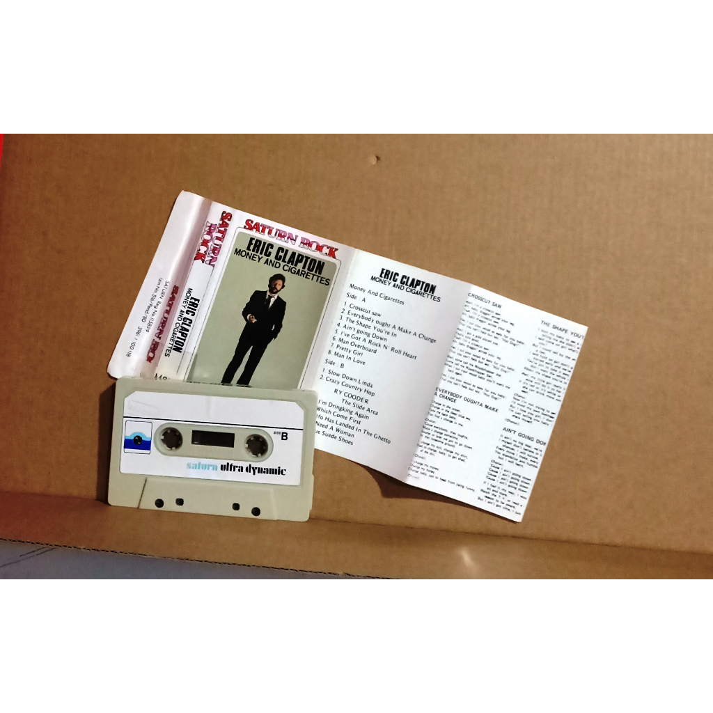 ERIC CLAPTON - MONEY AND CIGARETTES - Kaset