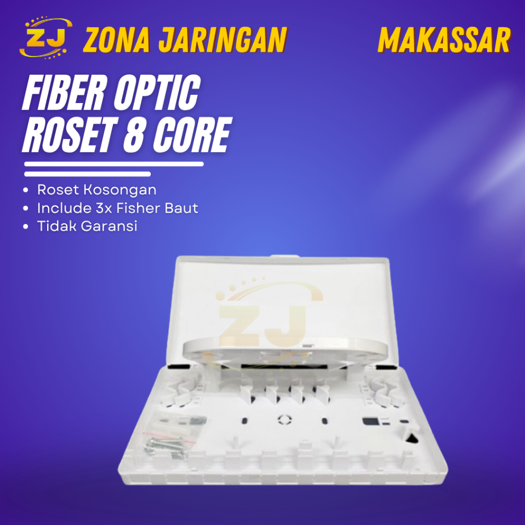 Roset Fiber Optic 8 Core kosongan|Roset FO 8 Core