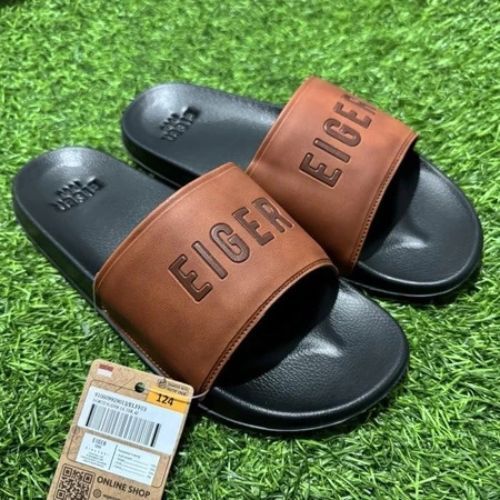 Sandal SLIP-ON Selop Pria Wanita/E1GER POLOS/EIGER TERAKOTA SENDAL KARET NYAMAN DIPAKAI SEHARI HARI