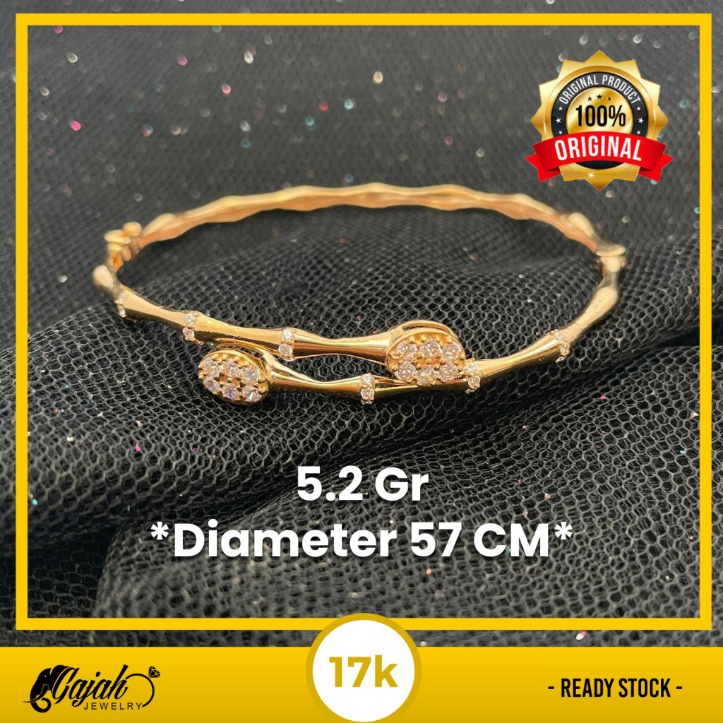 Gelang Emas 17K 5.2 Gram Toko Emas Gajah Online Salatiga 8004