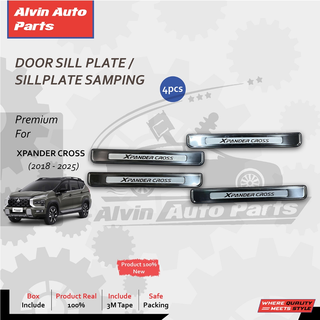 DOOR SILL PLATE XPANDER CROSS / SILL PLATE SAMPING XPANDER CROSS / ACCESSORIES XPANDER CROSS