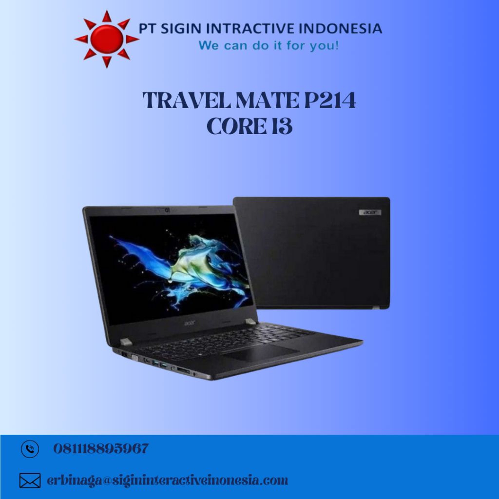 Travelmate p214 core i3