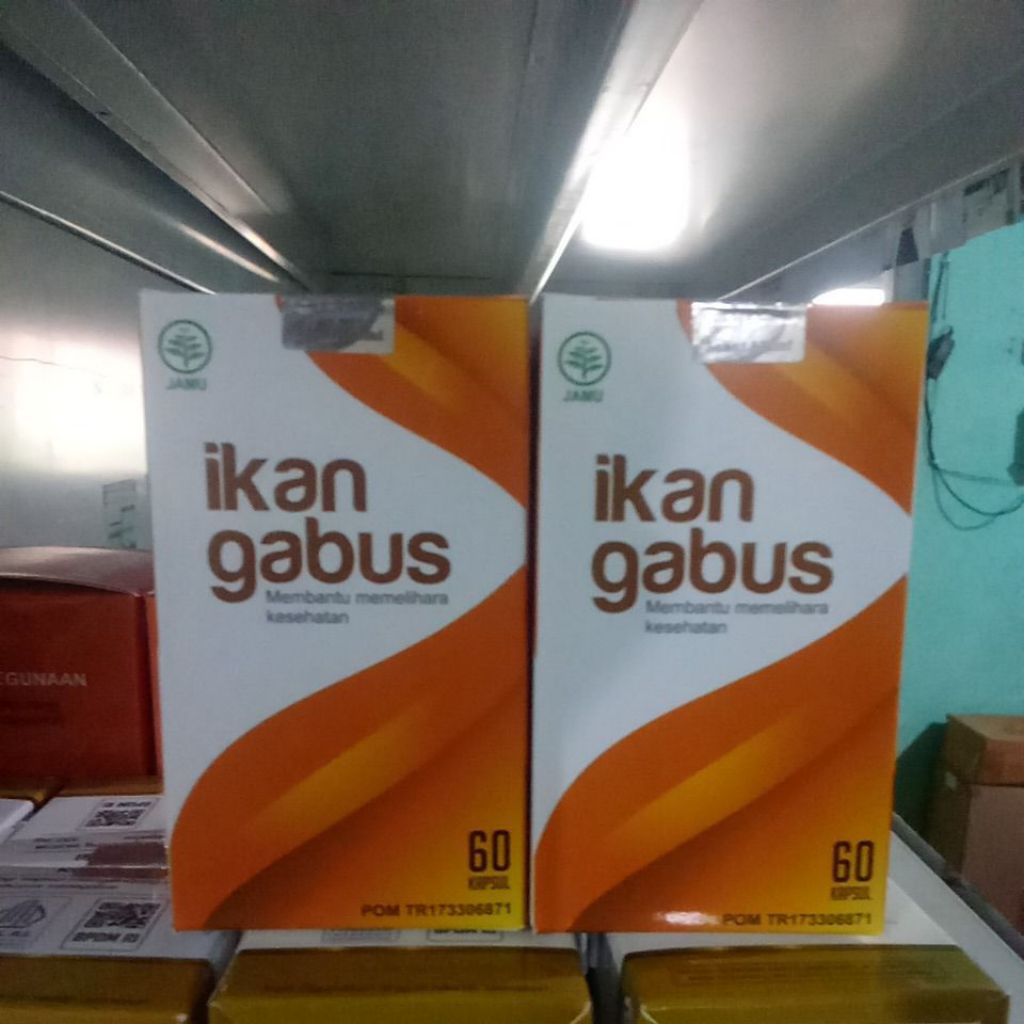 Kapsul ikan kutuk/gabus/albumin 60kapsul/vip albumin tinggi