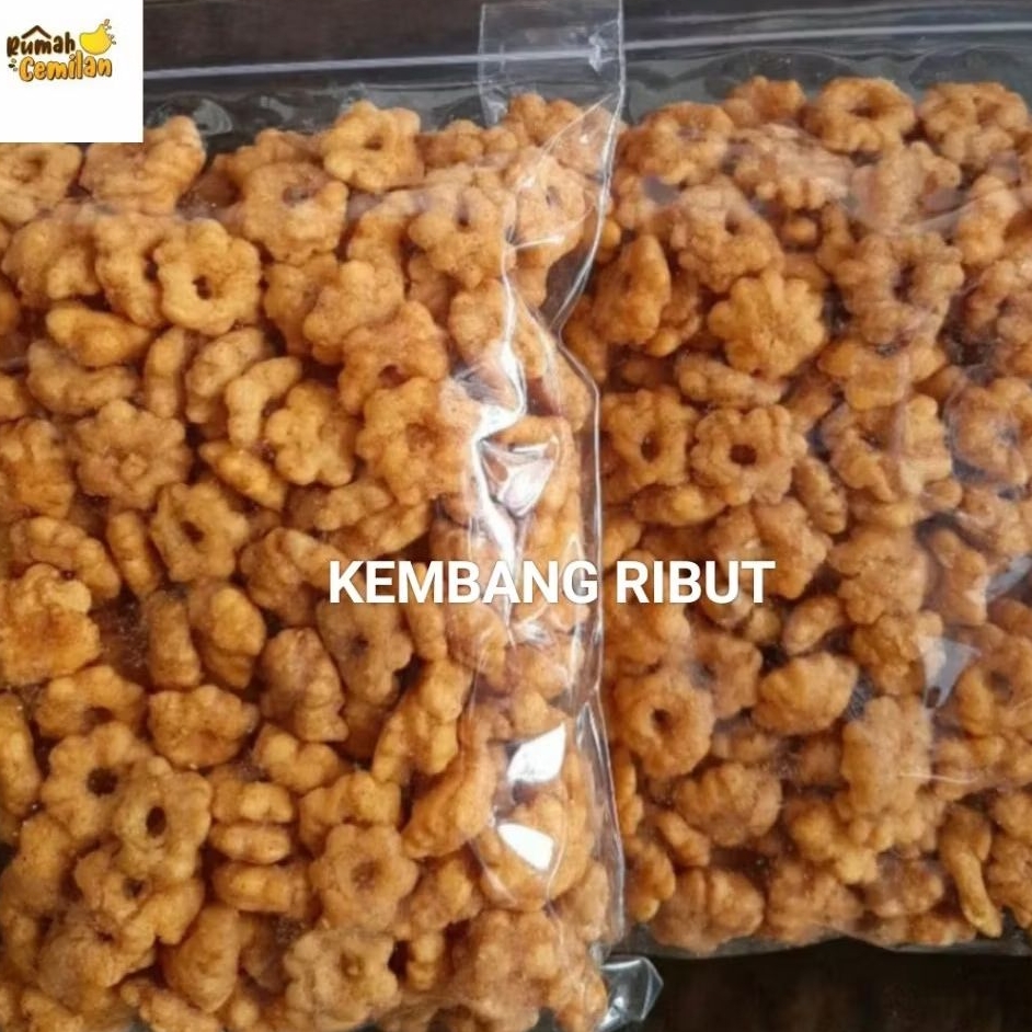 Kembang ribut/Snack/cemilan 200gr