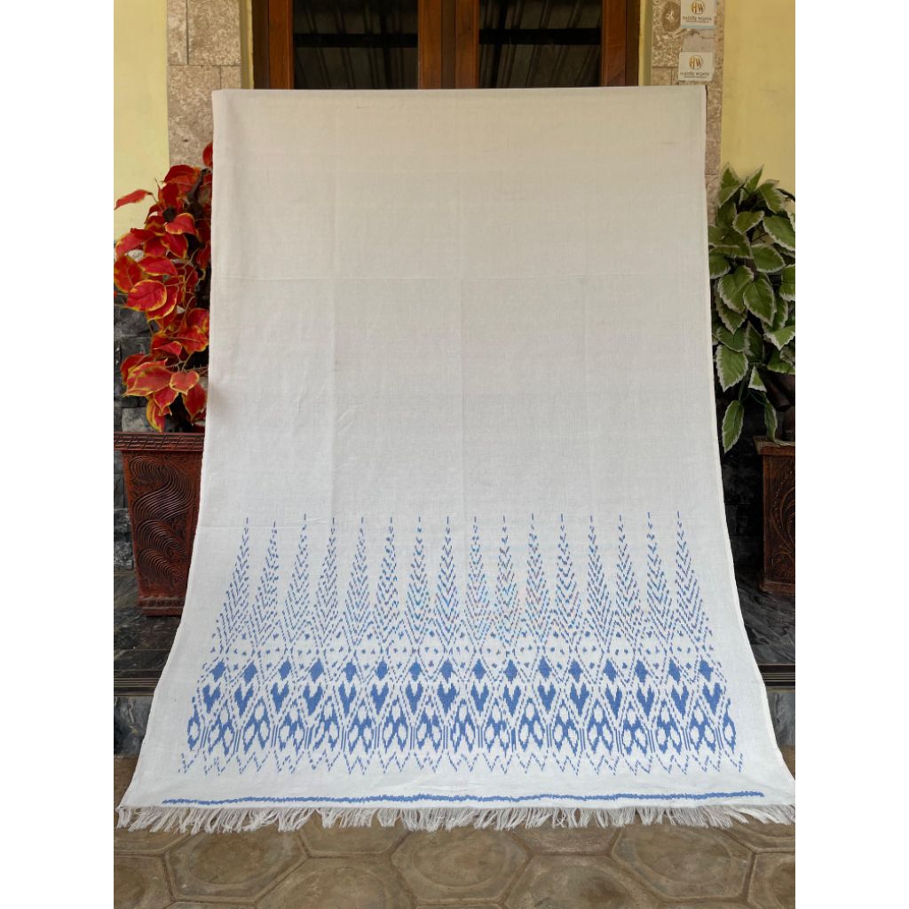 KAIN TENUN JEPARA PUTIH