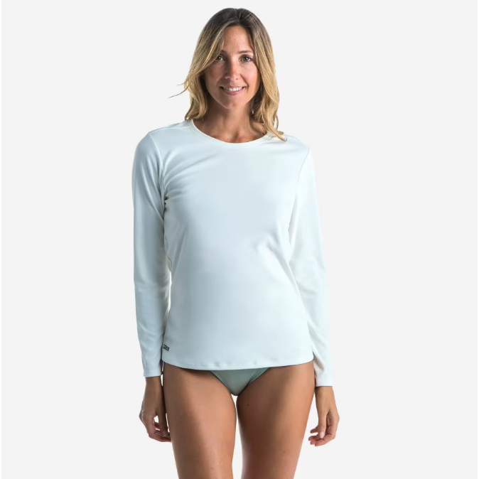 OLAIAN Kaos Lengan Panjang Surfing Wanita UV-Resistant