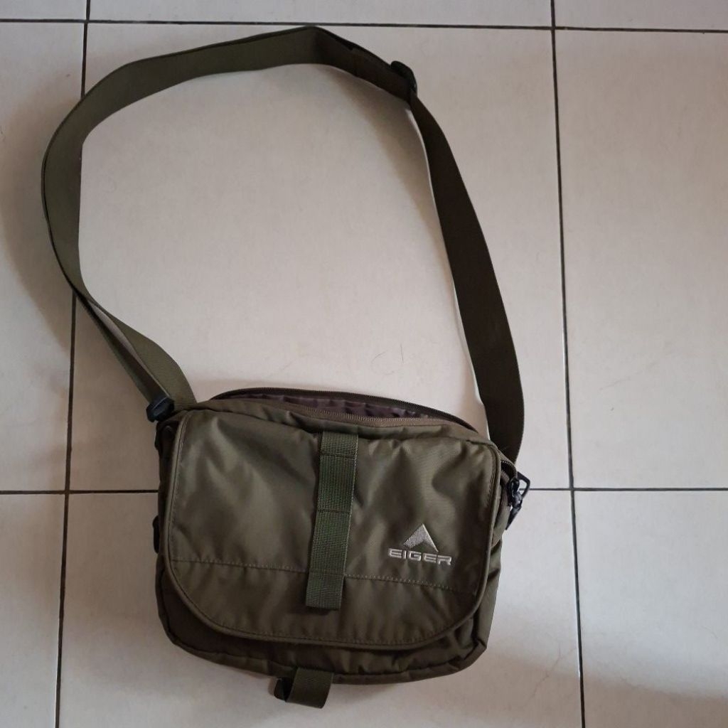 Tas  Slempang Eiger Original BEKAS - MASIH BAGUS  - NO MINUS - JARANG DI PAKAI