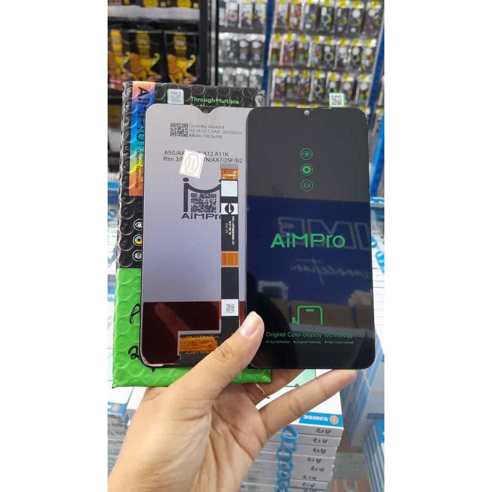 LCD OPPO A5S/A7/A12/A11K/CPH1909 Realme 3/3i UNIVERSAL FULLSET Touchscreen ORI HP