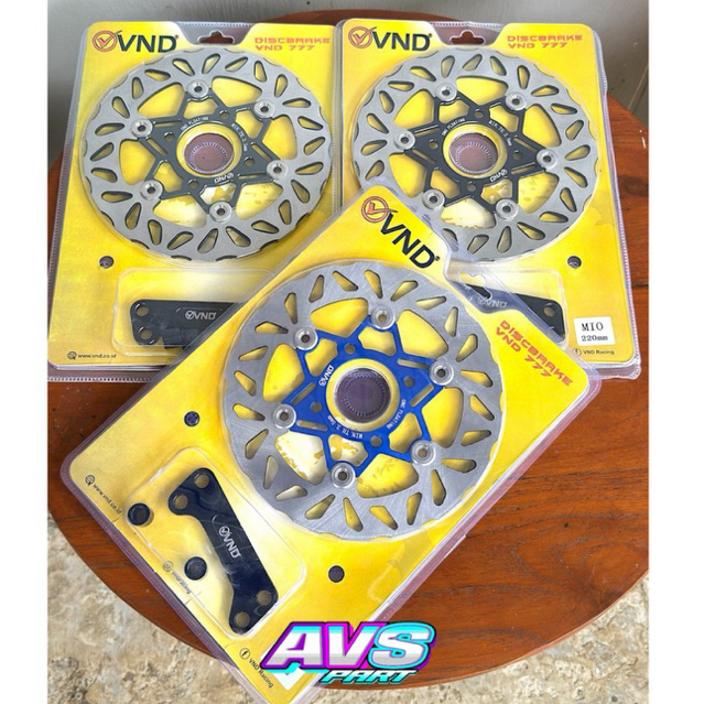 DISC PIRINGAN CAKRAM VND AK777 220mm MIO FLOATING DISC BRAKE VND AK777 MIO