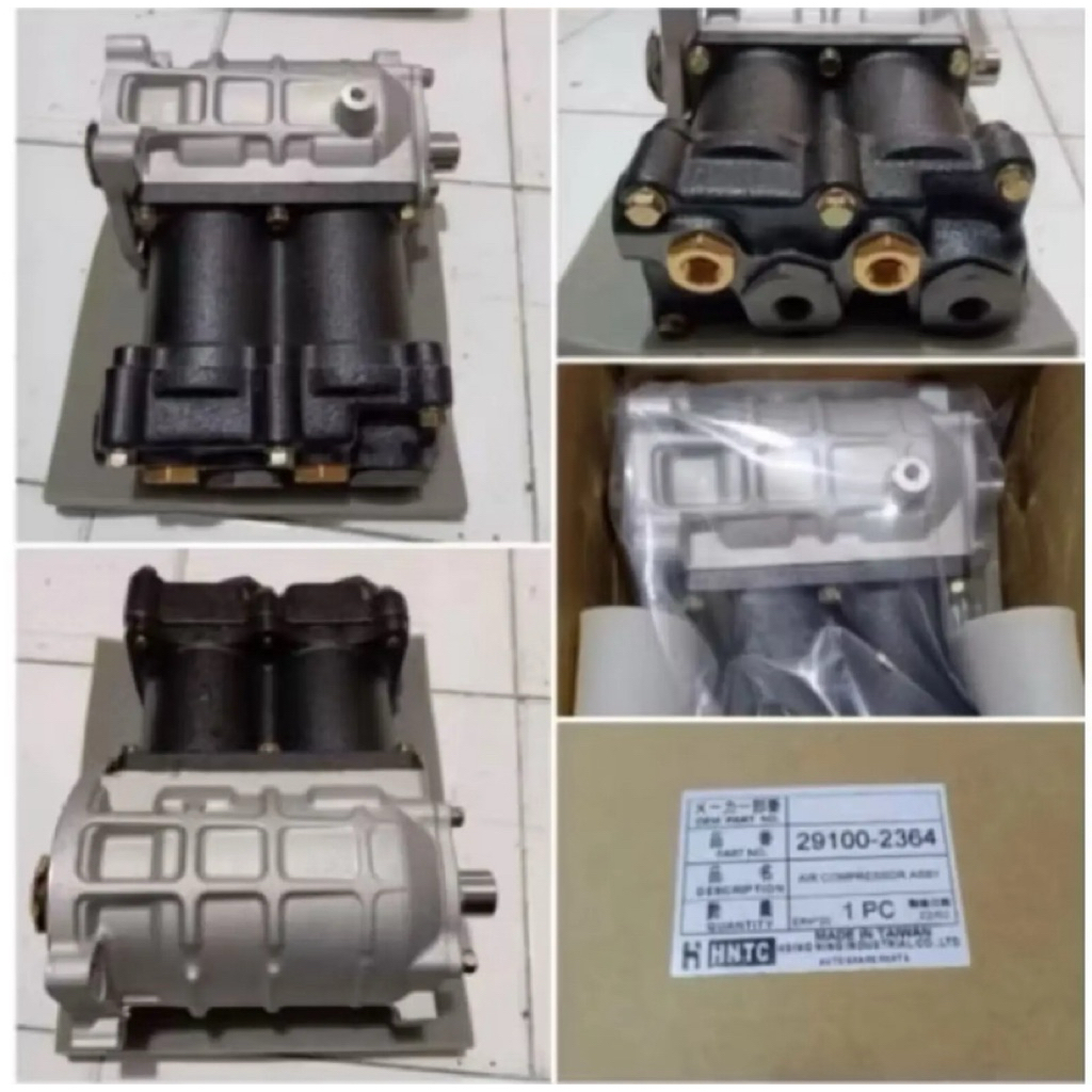 COMPRESOR ASSY HINO 500 FM260 RKZ R260 KOMPRESOR ANGIN HNTC ORIGINAL 29100-2364