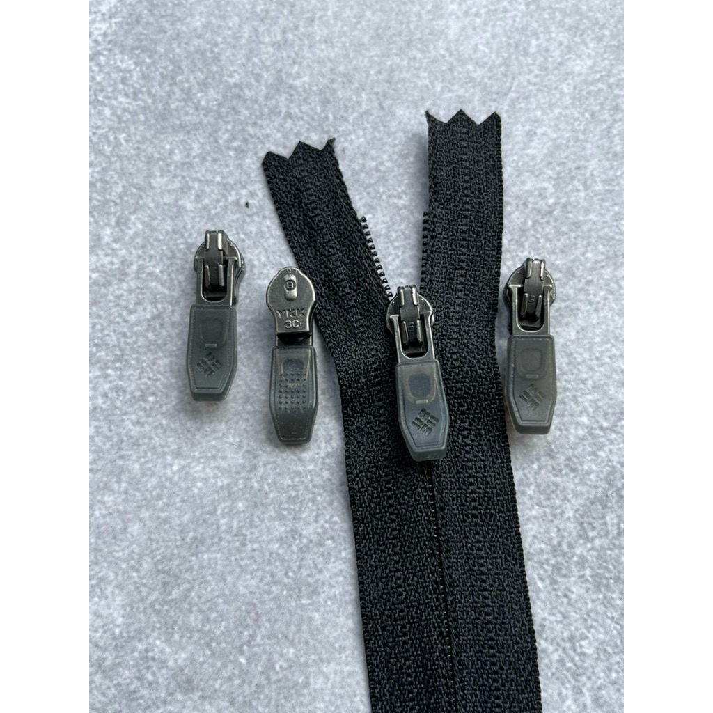 Kepala resleling /kepala zipper no3 terbalik ykk