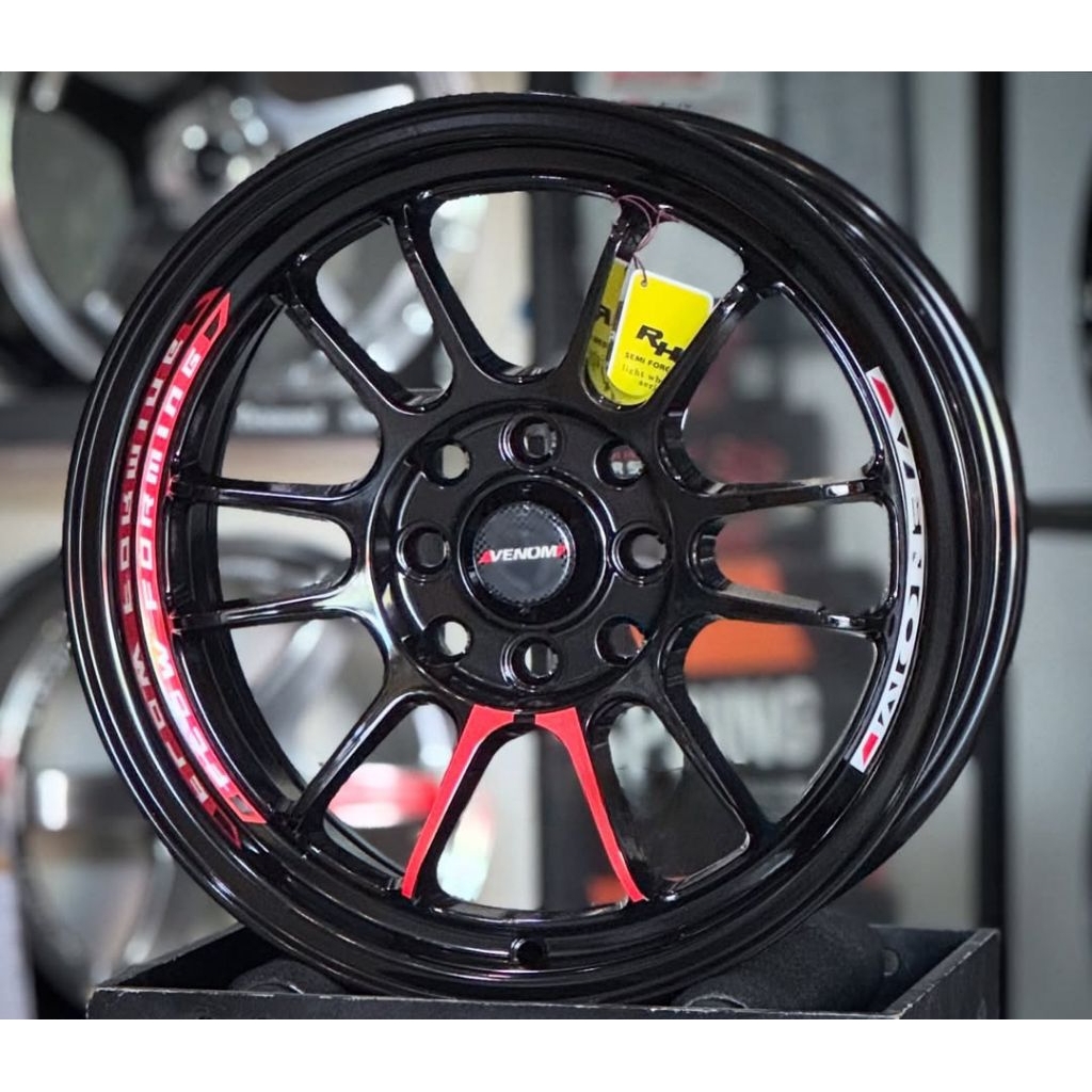 velg venom jf flow forming ring 15 lebar 7 velg racing ring 15 Avanza Xenia Livina velg mobil r15 Wu