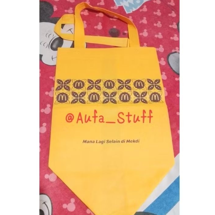 colorfull tumbler mcd all new 2023/tas mcd/totebag Mcd/totebag chatime