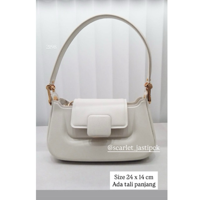 (JASTIP SALE) Tas Koa 250782198 HANYA WARNA WHITE  (ORIGINAL STORE) - 2198