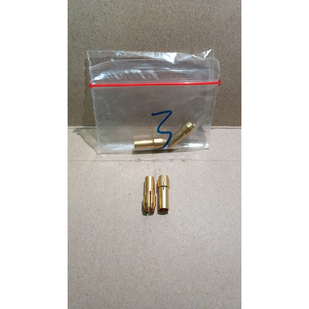 6981 chuck brass collet Kuningan mata bor drill mini grinder 3mm