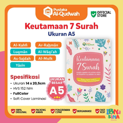 [PROMO] Al Qudwah - Keutamaan 7 Surah-Surah Pilihan