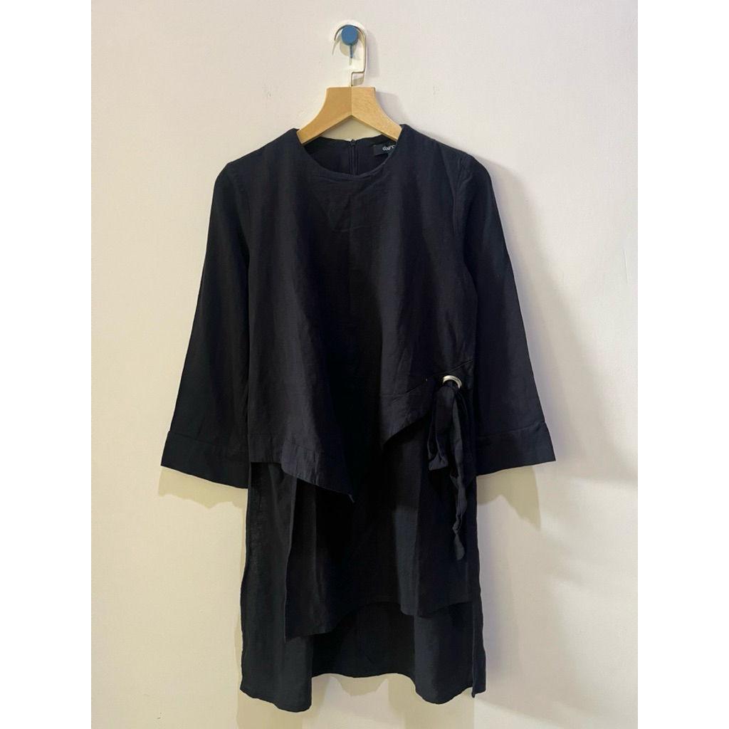 PRELOVED TUNIK DEENAY SIZE L HITAM