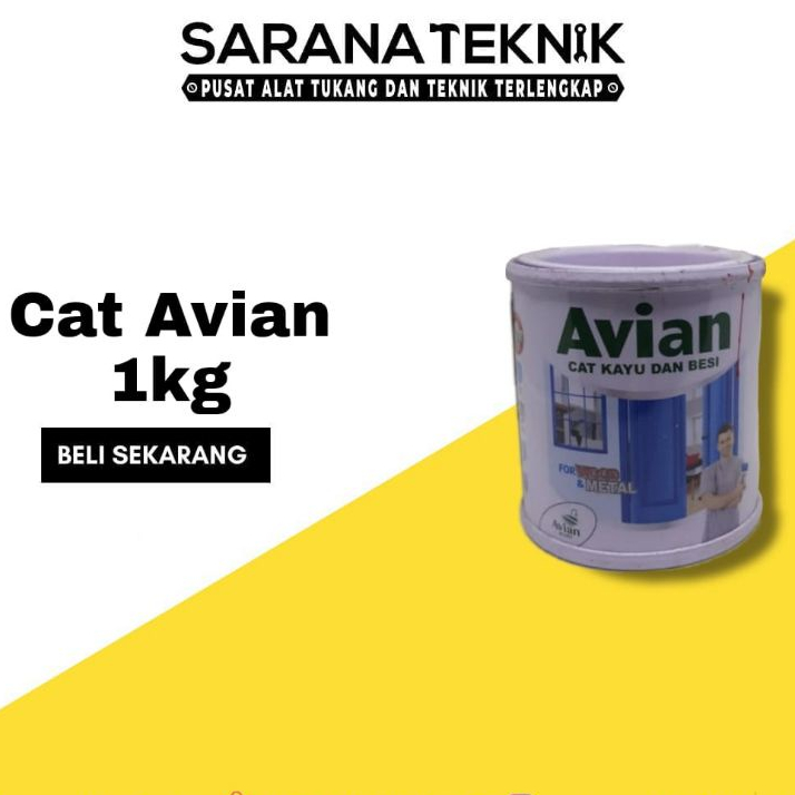 cat kayu dan besi avian 1kg/ CAT AVIAN 1kg/ cat kayu dan besi 1kg