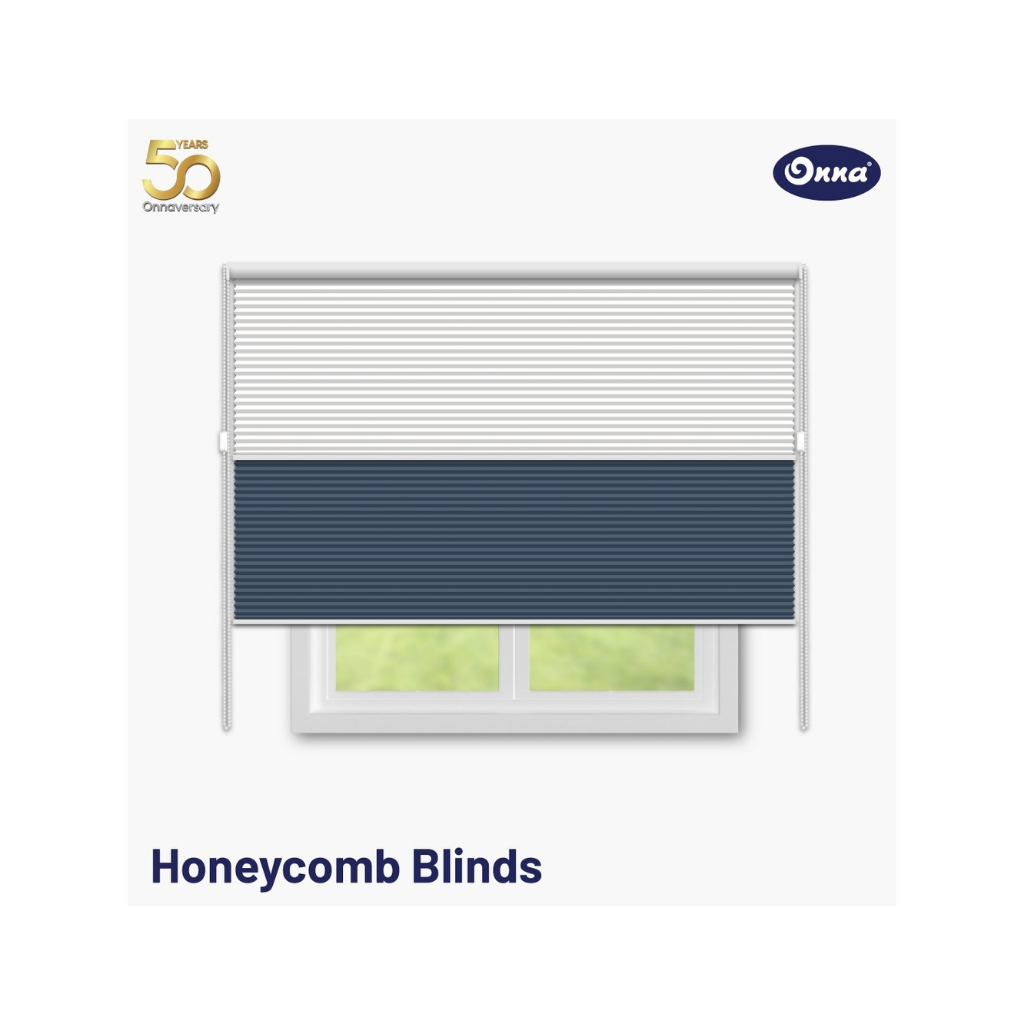 Honeycomb Blinds | Tirai Jendela Ukuran Custom
