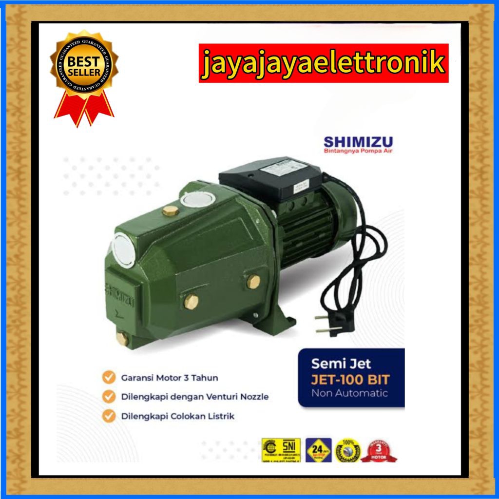 POMPA AIR SHIMIZU JET 100 BIT / POMPA AIR SHIMIZU / POMPA AIR SHIMIZU 100 BIT