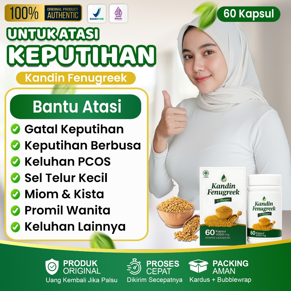 Obat Keputihan Ampuh Atasi Keputihan Gatal Bau Seperti Ampas Tahu Si Mengkel Original Halal BPOM