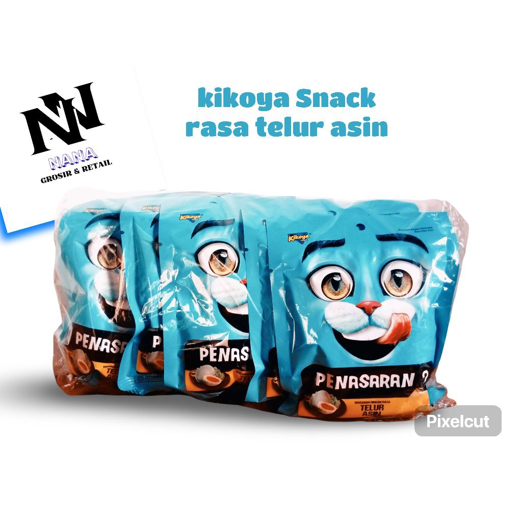 kikoya Snack rasa telur asin