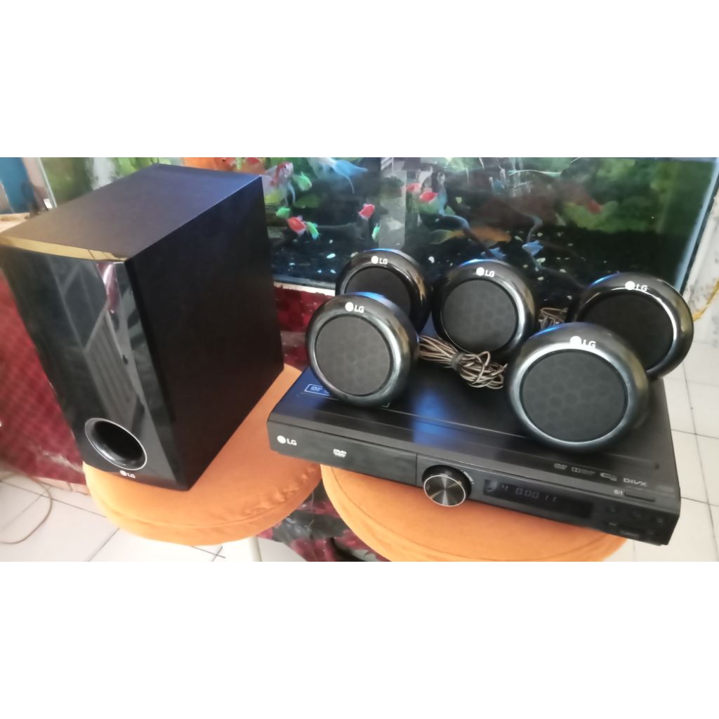 DVD player home theater LG model DH3140S gak ada remotnya