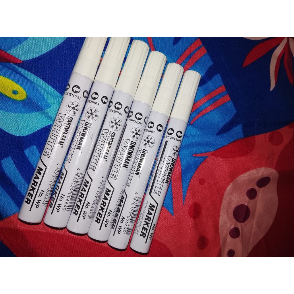 Snowman White marker