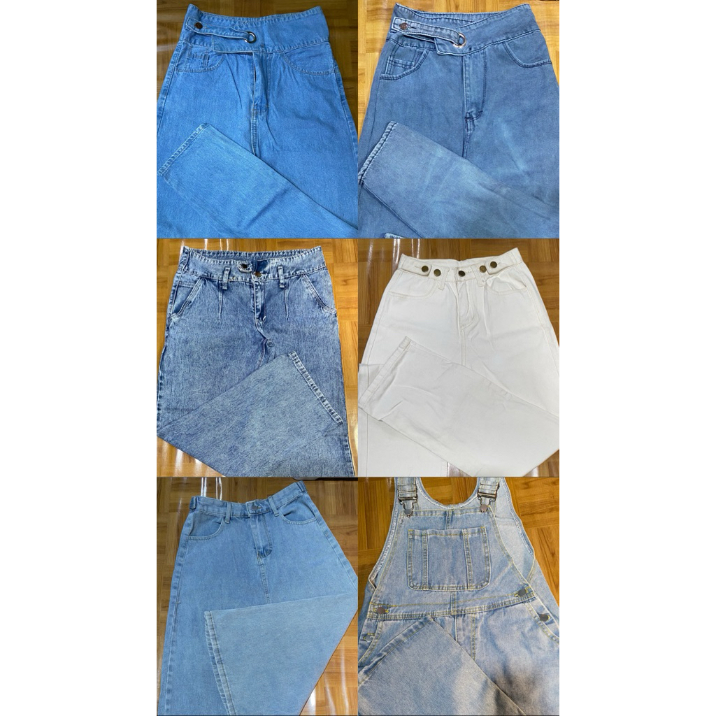 Jeans Preloved/Celana Jeans/Rok Jeans/Jeans Overall/Jeans Wanita