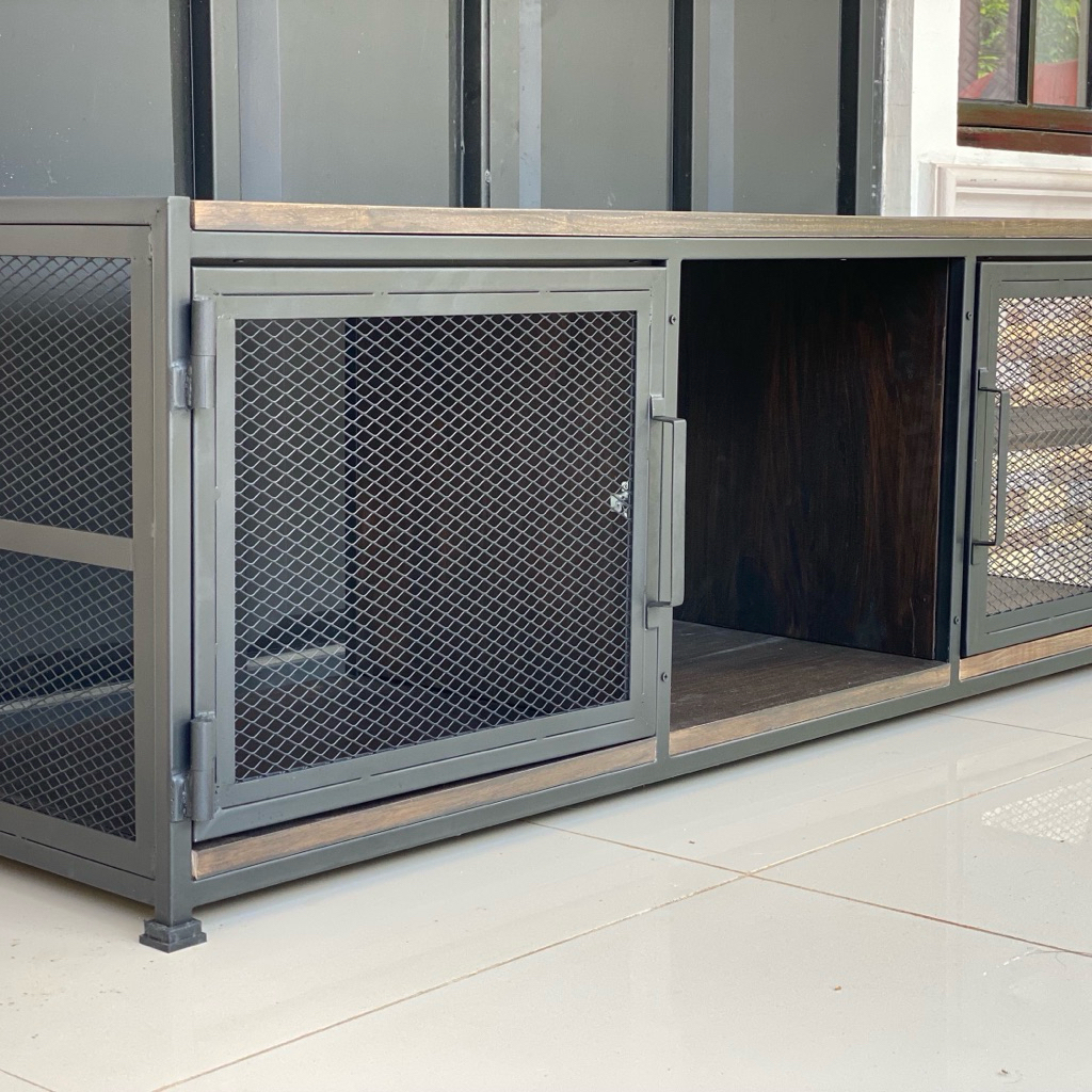 TV cabinet trinklie rak tv industrial