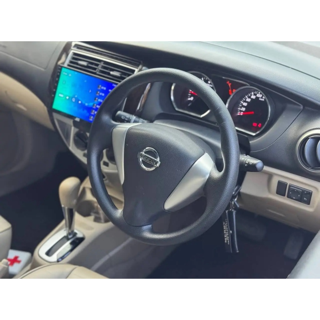 cover setir original leather khusus grand livina L11  2013-2017 warna hitamfull custom