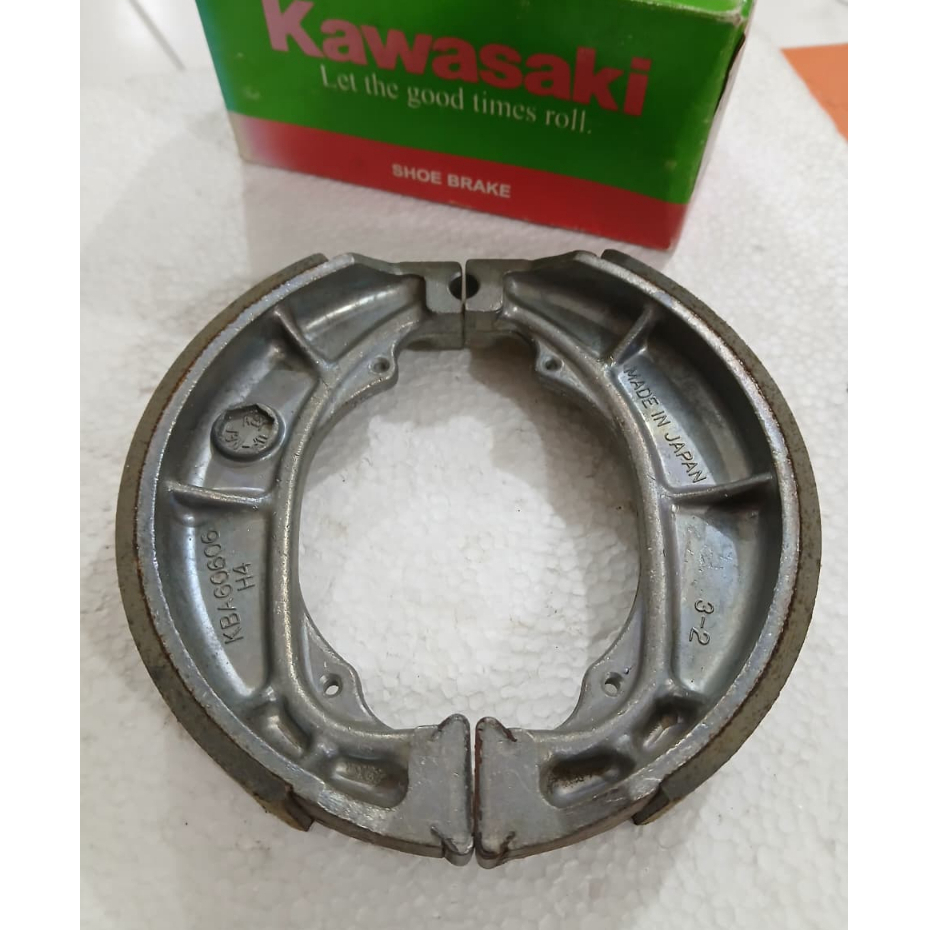 Kampas Rem Belakang Ninja 150R Tromol Original Kawasaki 41048-1076