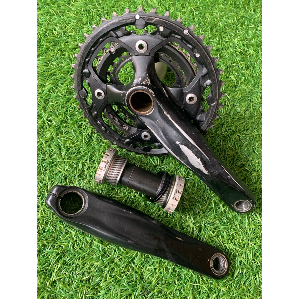 Crank set Shimano M552 HT2 setara Deore 3speed