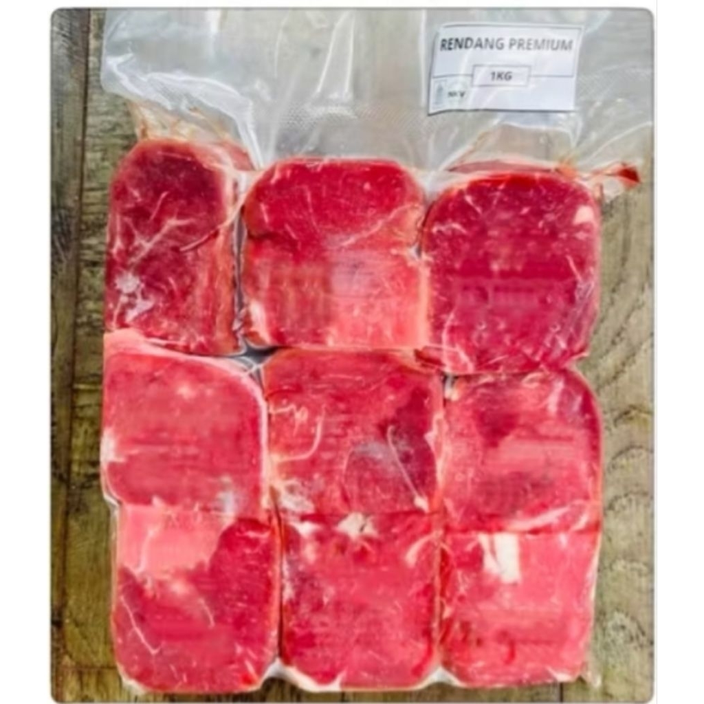 Daging Sapi Lokal Fresh / Impor (Rendang) 1 KG