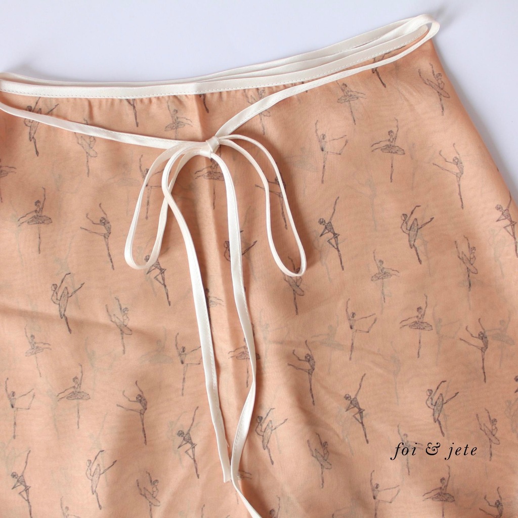 Ballet Skirt - Ballet Wrap Skirt - Double Layer Wrap Skirt Rok Ballet