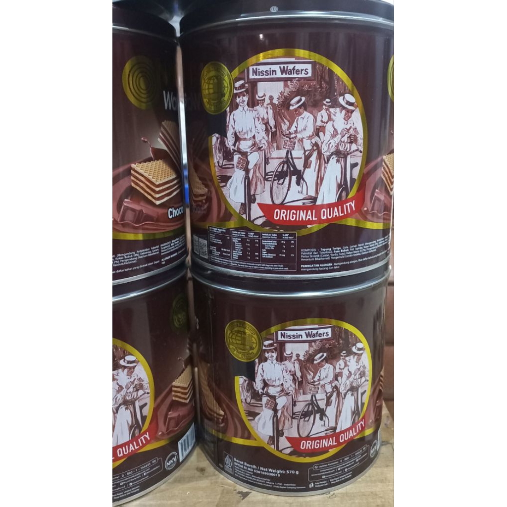 Wafer nissin kaleng