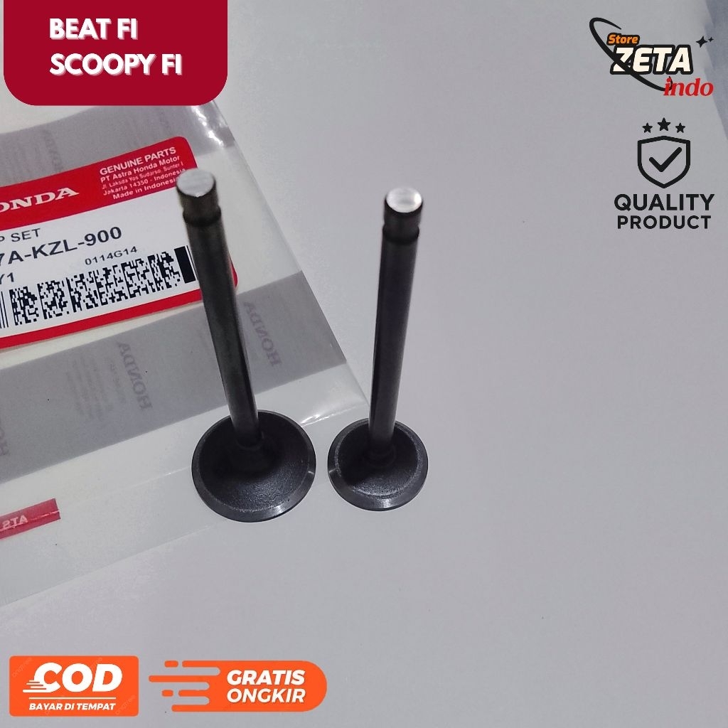 Klep Set Beat Fi Scoopy Fi Spacy Fi Kode KZL